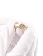 Кольцо из зелёного золота 585 пробы