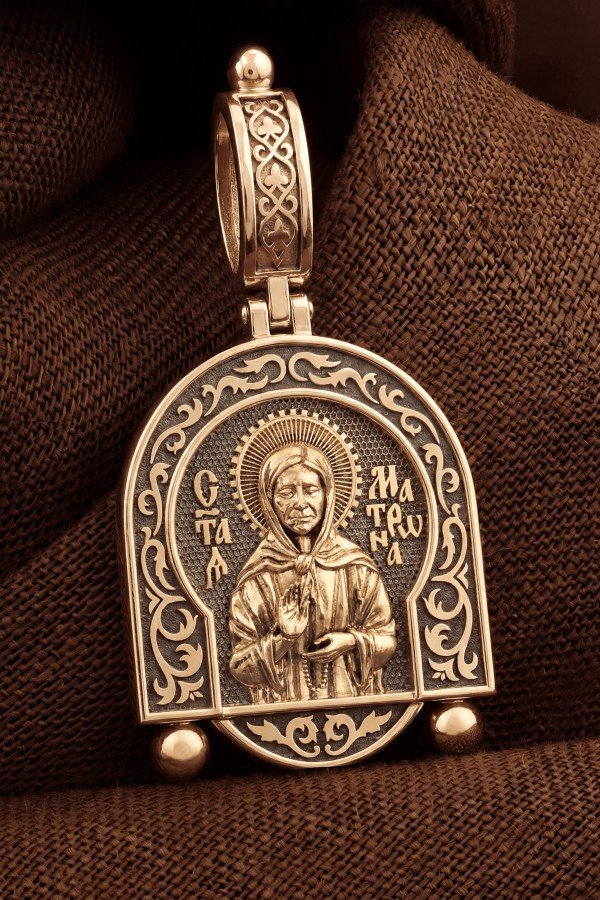 Образок из золота 585 пробы