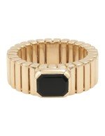 Кольцо из золота c ониксом