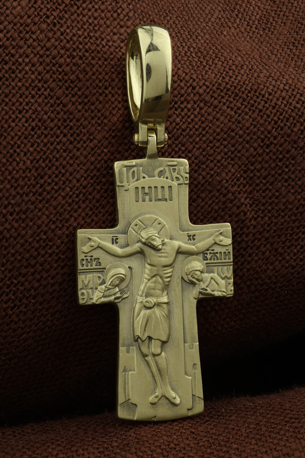 Крест из зелёного золота