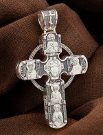 Крест из серебра 925 пробы