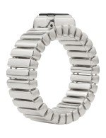 Кольцо из белого золота c ониксом