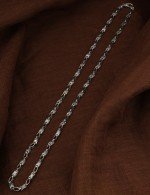 Цепь из белого золота 585 пробы