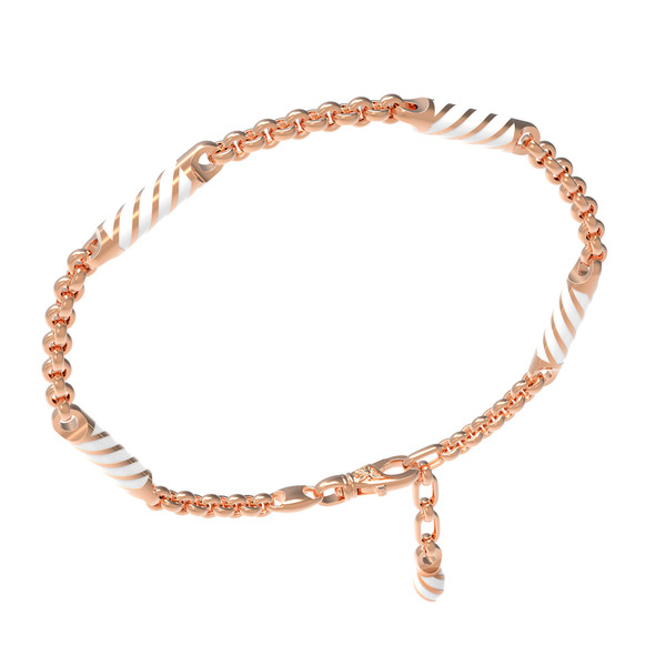 Браслет из золота c эмалью