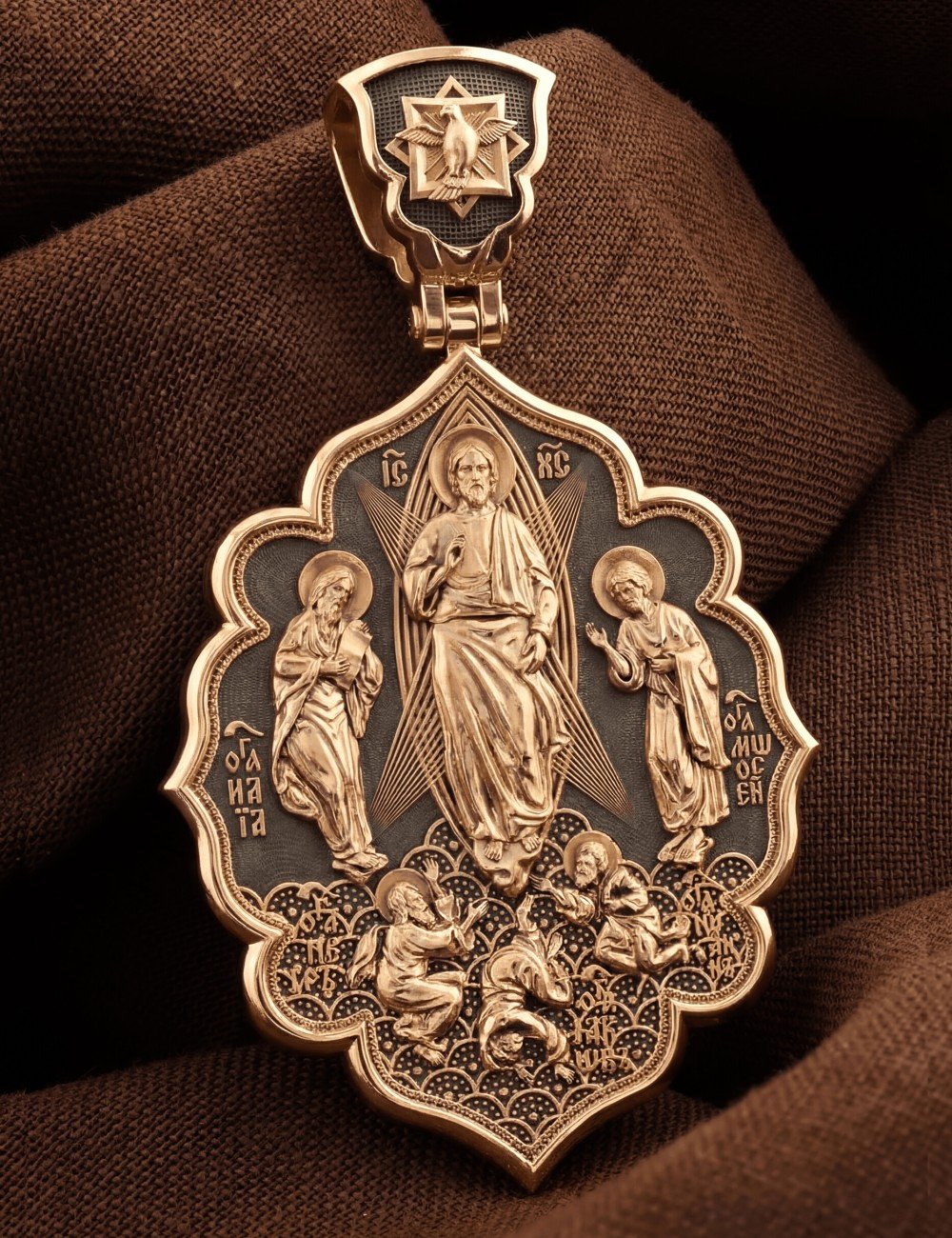 Образок из золота 585 пробы