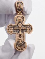 Крест из золота 585 пробы