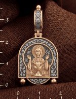 Образок из золота 585 пробы