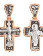 Крест из золота 585 пробы