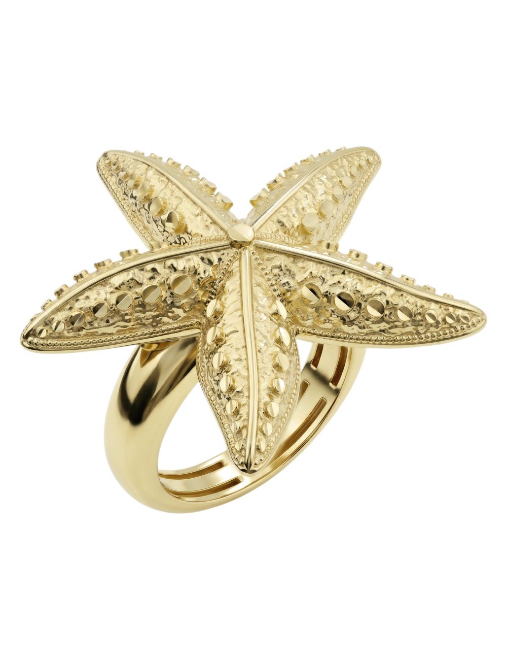 Кольцо из лимонного золота c рубином