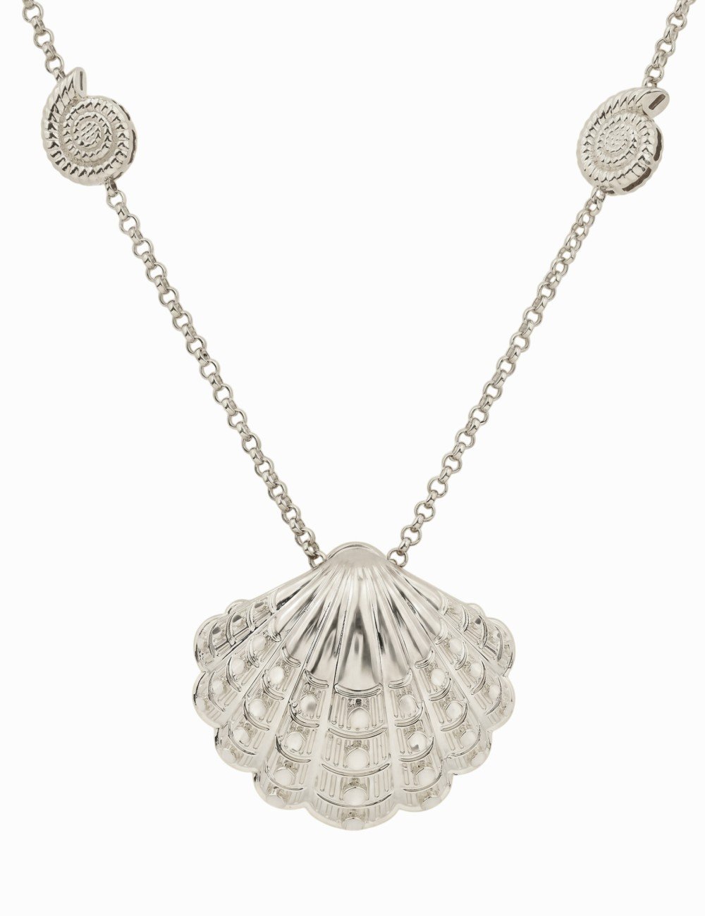 Колье из белого золота