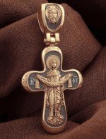 Крест из золота 585 пробы
