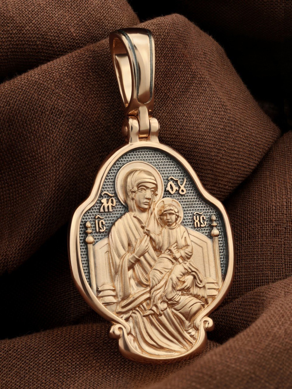 Образок из золота