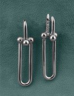 Серьги из белого золота 585 пробы