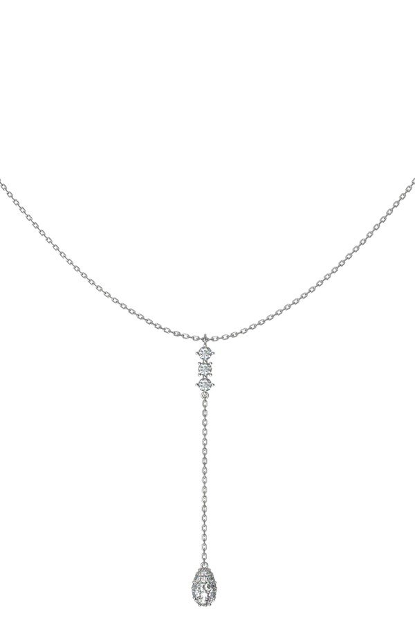 Колье из белого золота c бриллиантами