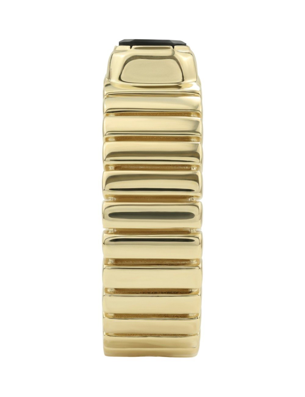 Кольцо из лимонного золота c ониксом