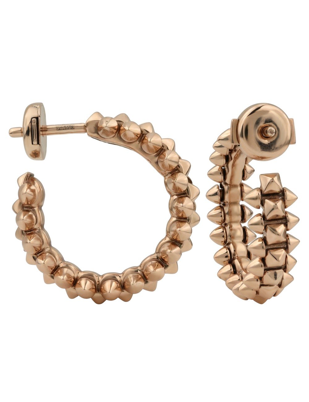 Серьги из розового золота 585 пробы