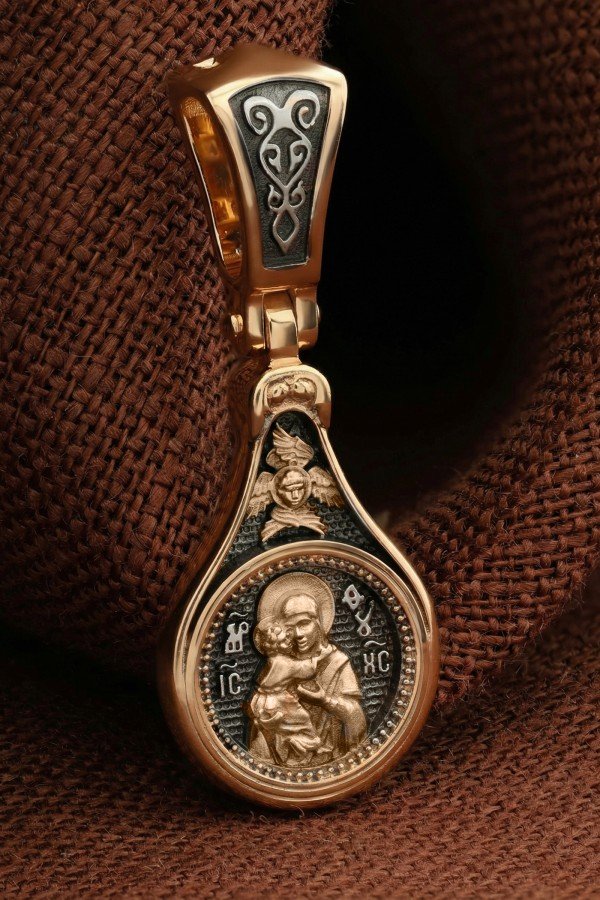 Образок из золота 585 пробы