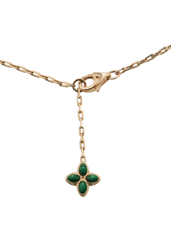 Браслет из золота c бриллиантами и малахитом