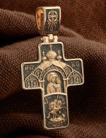 Крест из золота 585 пробы
