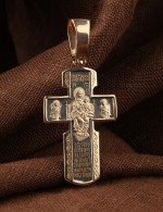 Крест из золота 585 пробы