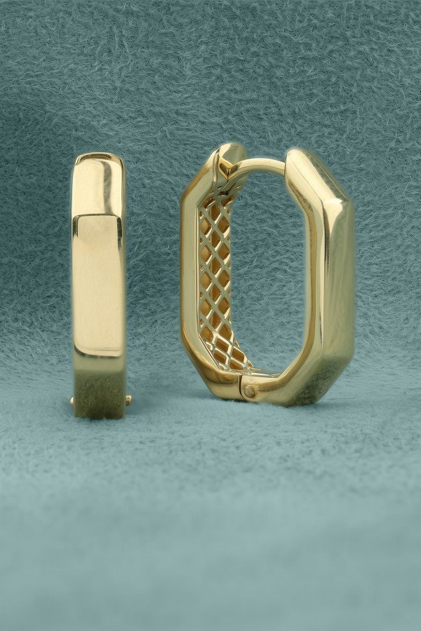 Серьги из лимонного золота 585 пробы
