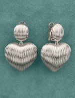 Серьги из белого золота