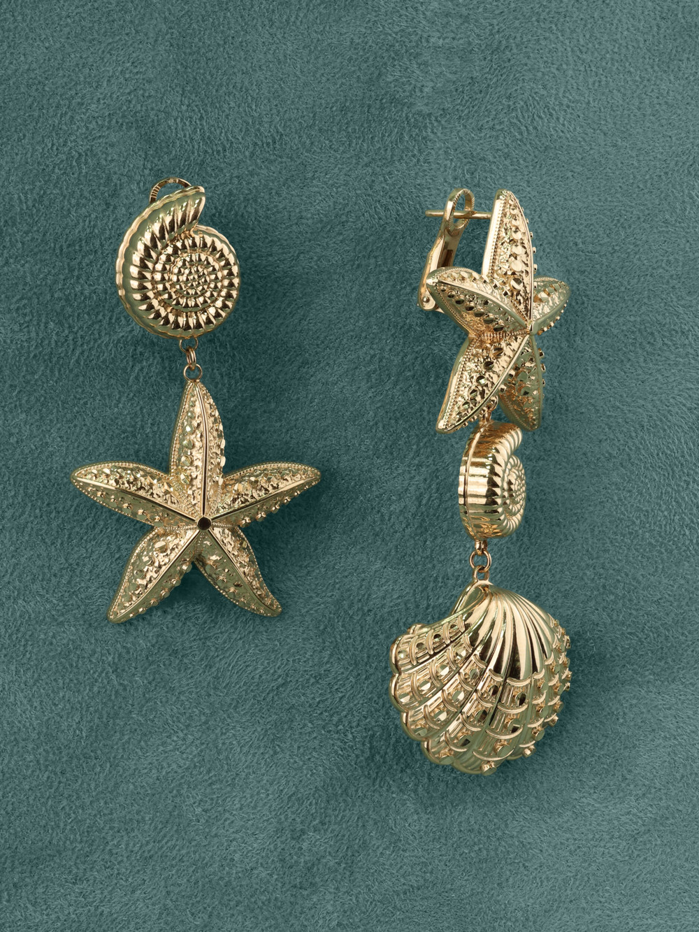 Серьги из золота