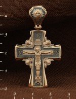 Крест из золота 585 пробы