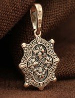 Образок из золота 585 пробы