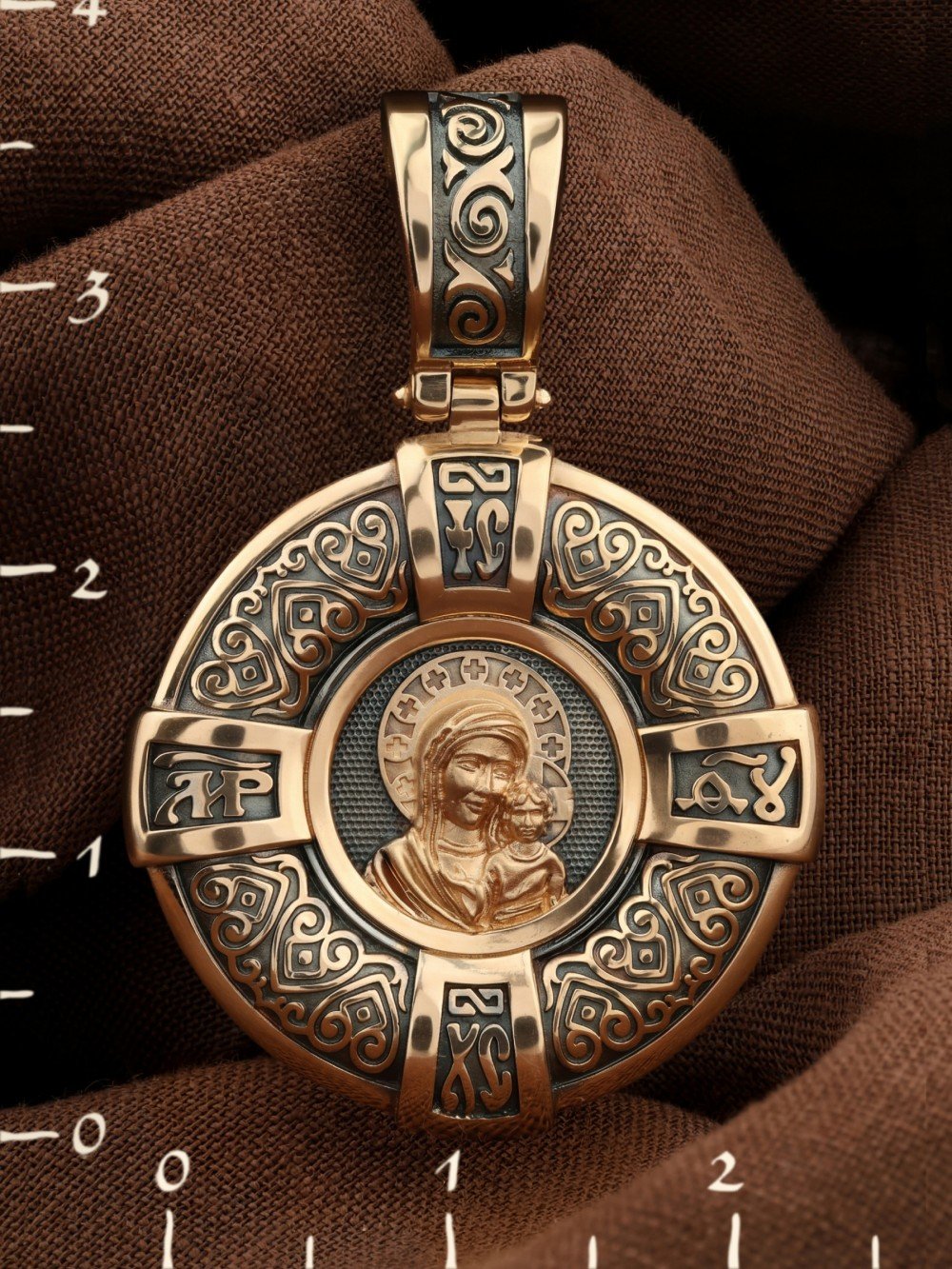 Образок из золота