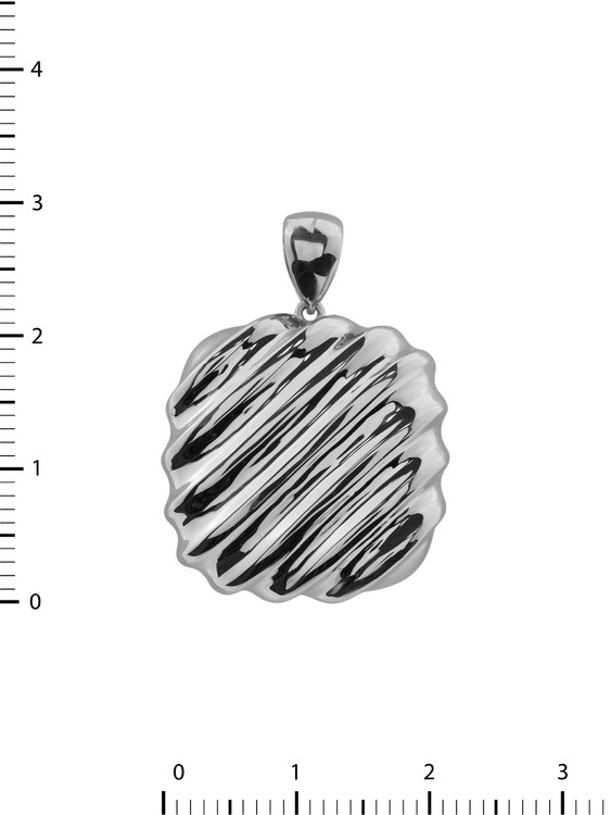 Подвеска из белого золота