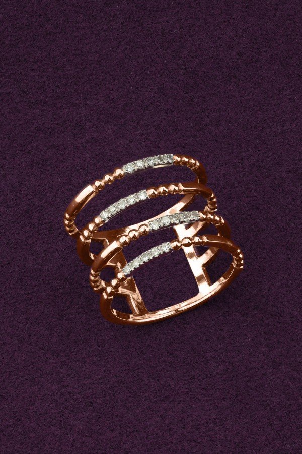 Кольцо из золота c бриллиантами