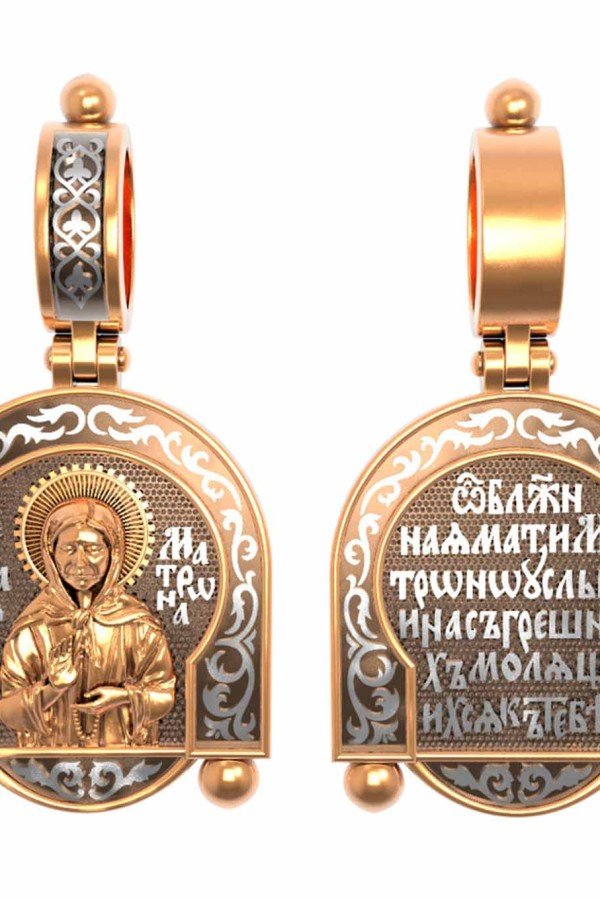 Образок из золота 585 пробы