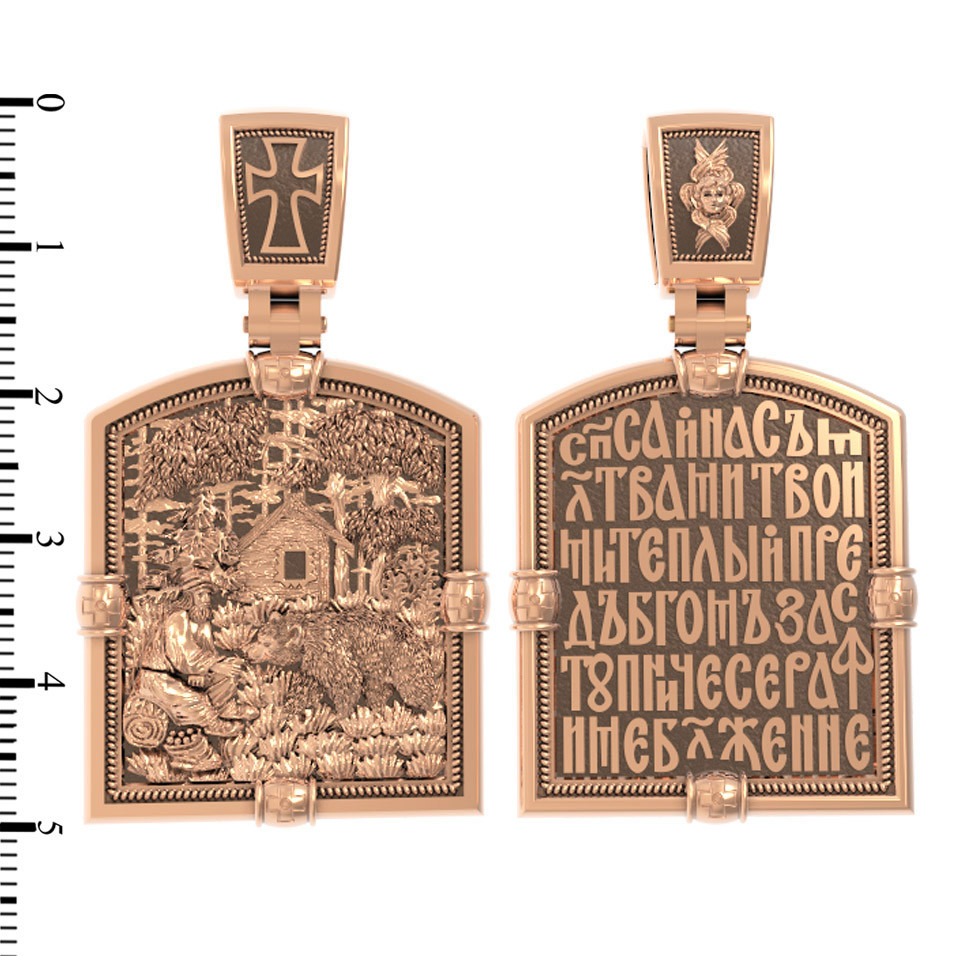 Образок из золота