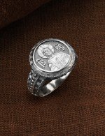 Кольцо из белого золота 585 пробы