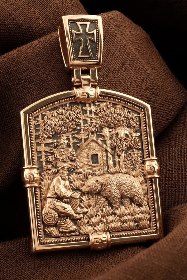 Образок из золота