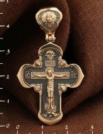 Крест из золота 585 пробы