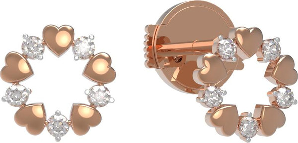 Серьги из золота c бриллиантами