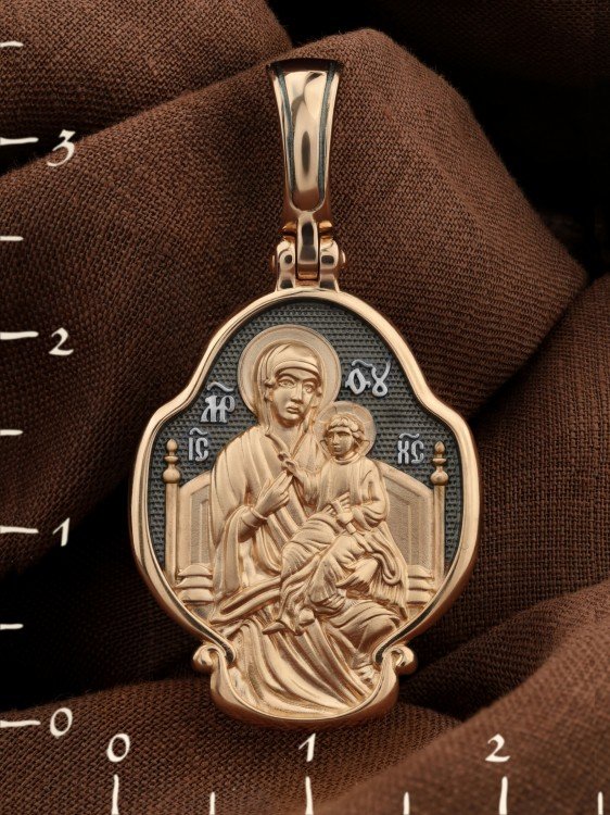 Образок из золота