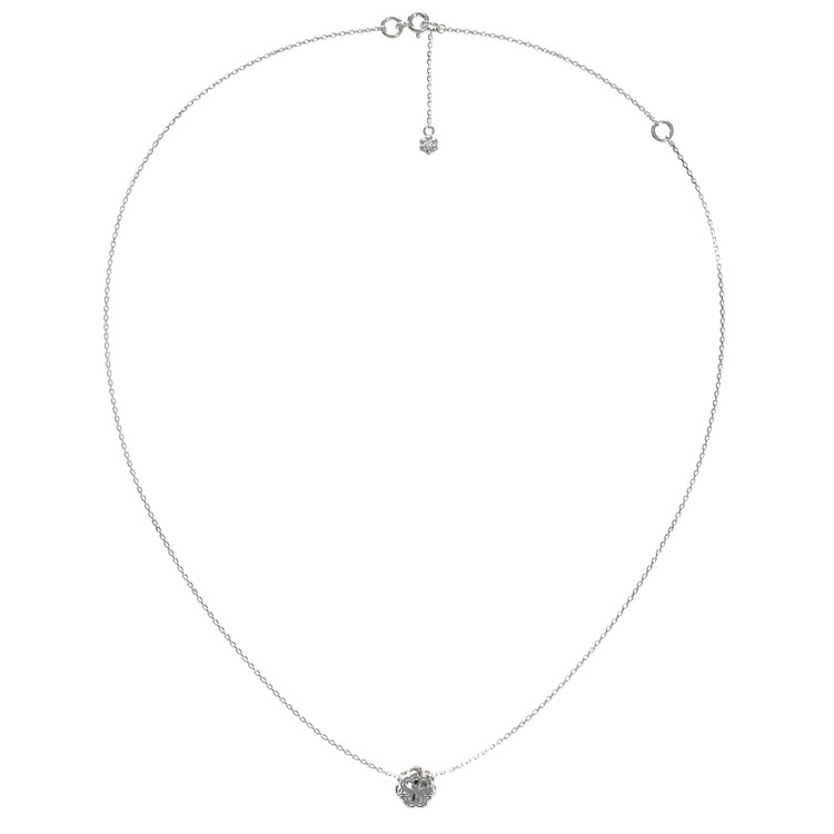 Колье из белого золота c бриллиантами