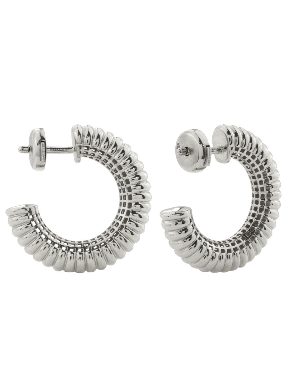 Серьги из белого золота 585 пробы