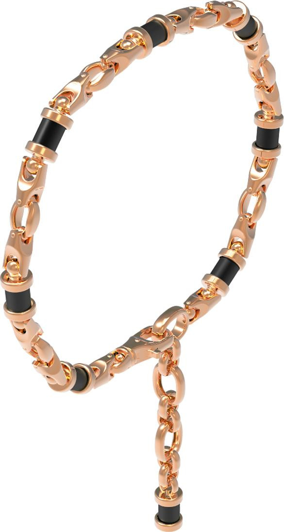 Браслет из золота c ониксом