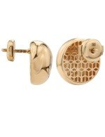 Серьги из золота 585 пробы c бриллиантами