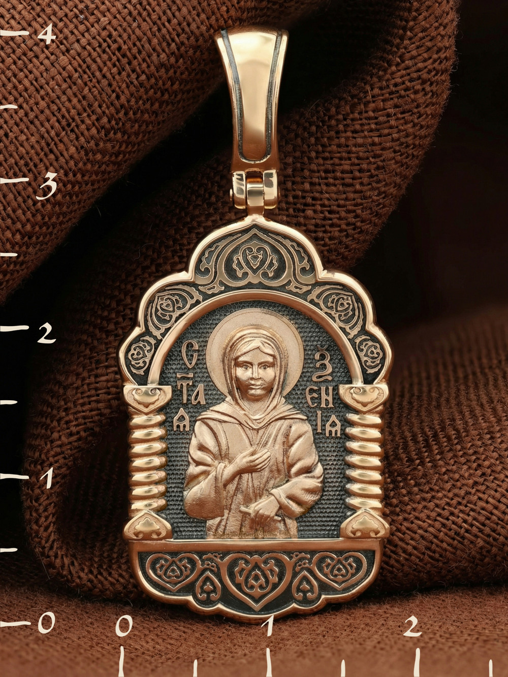 Образок из золота