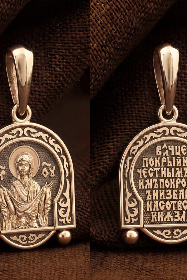 Образок из золота 585 пробы