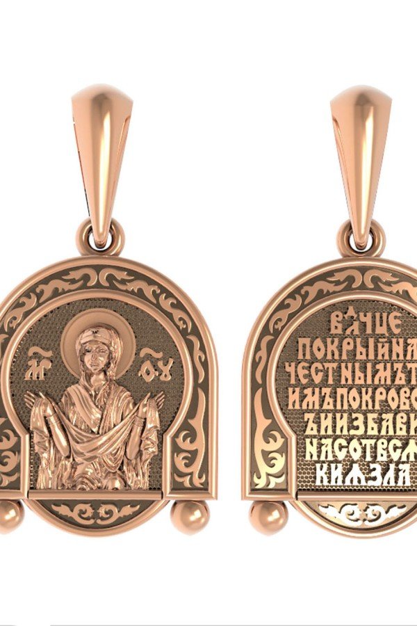 Образок из золота