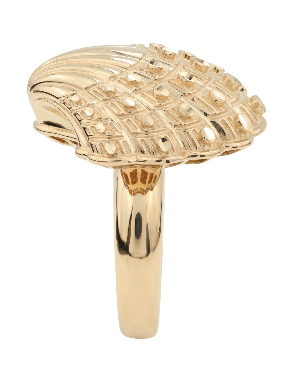 Кольцо из золота c рубином