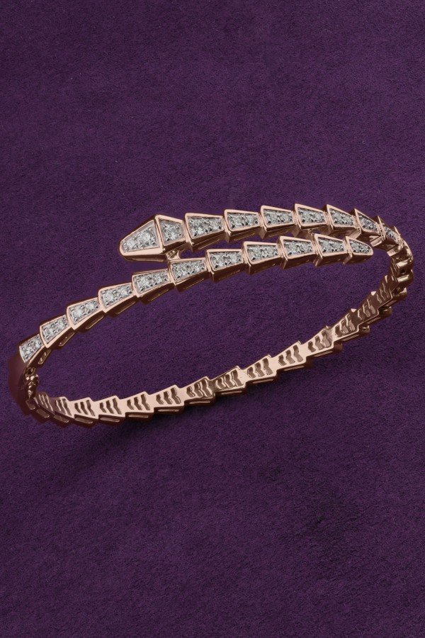 Браслет из золота 585 пробы c бриллиантами