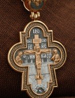 Крест из золота 585 пробы