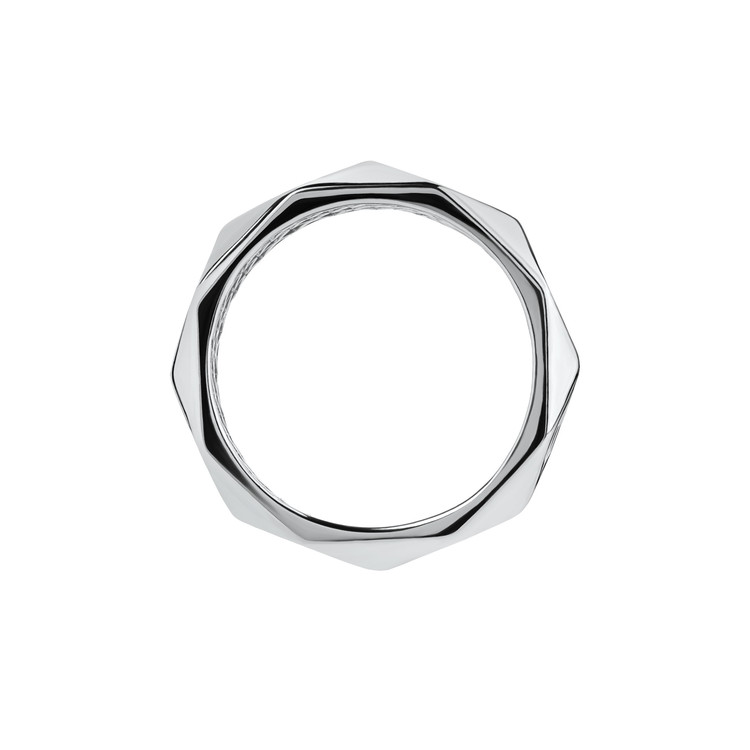 Кольцо из белого золота